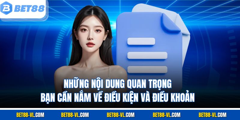 Những nội dung quan trọng bạn cần nắm về điều kiện và điều khoản